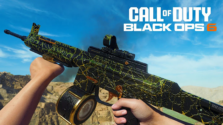 "Gilded Thorn"  รีวิวสกินเเถมจาก CallofDuty.Shop