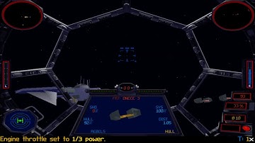 TIE Fighter 1995 Collectors CD Battle 1 Mission 1 - Music with SC-55 Mk II