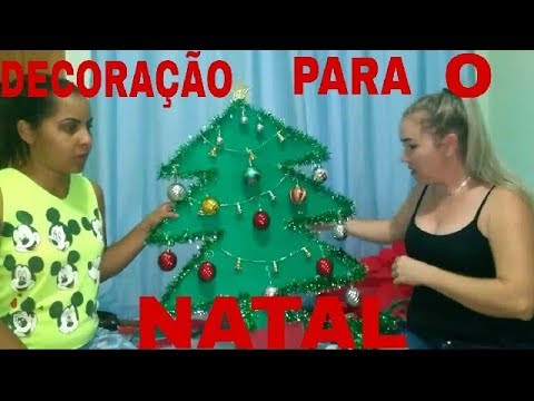 DECORAÇÃO COM TNT PARA O NATAL! - YouTube
