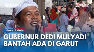 DIBANTAH GUBERNUR DEDI: Tak ada di Garut Saat Tragedi Maut Makan Gratis di Pendopo