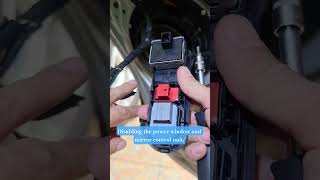 Control button block. Блок кнопок управления. #shorts #volkswagen #transporter #t5 #windows #mirror