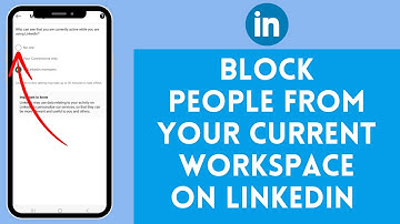 How to Block People From Your Current Workspace on LinkedIn 2024 | Block LinkedIn Connection