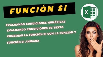 ¿Cómo usar la función SI en Excel fácil y rápido? #excel #exceltips #exceltutorial