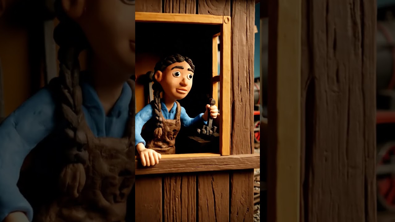 train dodging oil paint blobs 🎨 