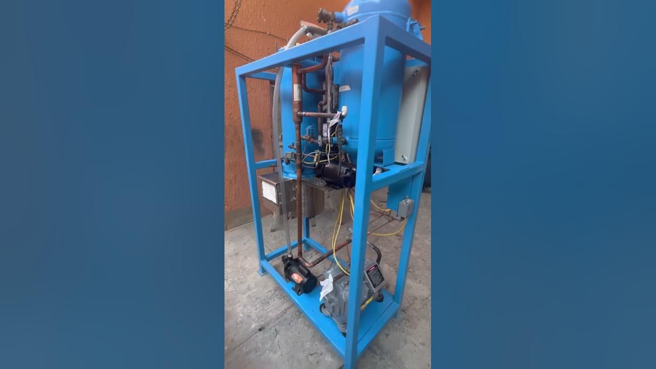 Máquina Vogt tube ice de 1 tonelada de producción 🧊🧊 c/24 hrs