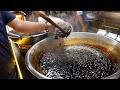 대만 타이거 버블 밀크티 tiger black sugar milk bubble tea / taiwanese street food