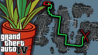 Can THE GTA IV COMMUNITY take a flower pot across the map?