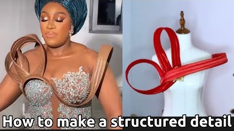 HOW TO MAKE A FIRM STRUCTURED DETAIL