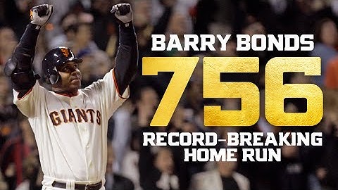 Barry Bonds Breaks Home Run Record with 756th Homer | Full At-Bat