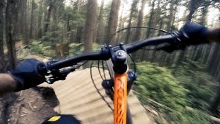 Mountain Biking on Fromme: First time down Expresso - August 12, 2015