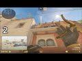 All Mirage Instant Window Smokes (CS2) + Cheat Sheet at the End