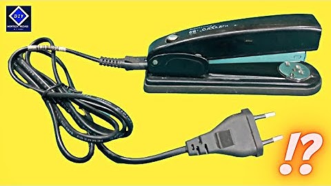 Convert manual stapler to electric stapler ! ■ DIY
