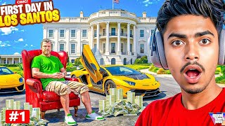 MY FIRST DAY IN LOS SANTOS 😍 | GTA 5 GAMEPLAY #1