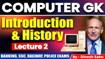 Introduction & History  of Computer | Computer Awareness | L 2 | For All Competitive Exams #computer