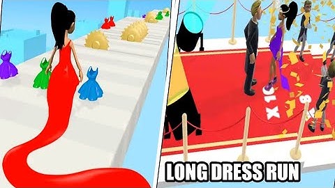 Long Dress Run 👗💄👠 Gameplay Walkthrough Android, ios level 1-4