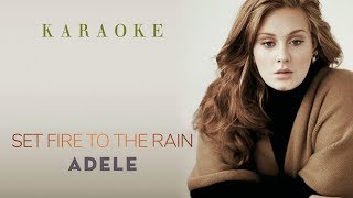 [KARAOKE] Set Fire To The Rain - Adele