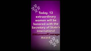 Snapchat Story: 2017 International Women of Courage Awards