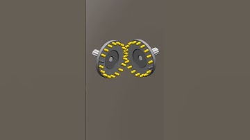 Gearless Transmission Mechanism (Mechanical Movement Part 70)  #animation #mechanism