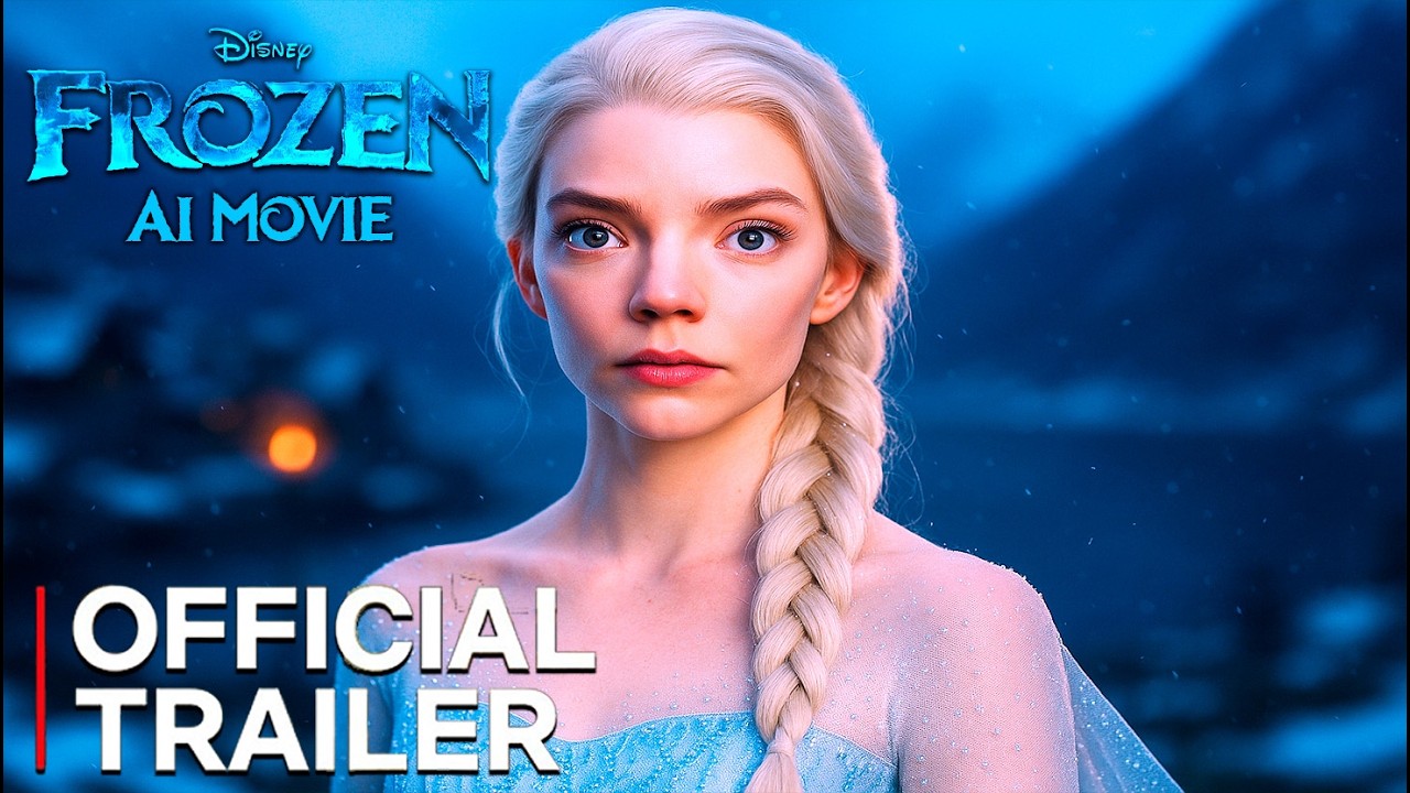 FROZEN: Live Action (2026) – AI Concept Trailer | Anya Taylor-Joy, Sadie Sink