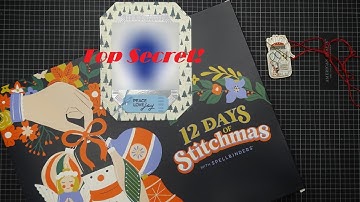Spellbinders 12 Days of Stitchmas Advent Calendar, Day 10: No Spoilers in Title, Sweet Felt Project!