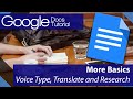 Google Docs Basics Quiz