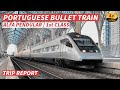 【4K】Lisbon to Porto by Alfa Pendular - Portuguese High-Speed Train - With Captions【CC】