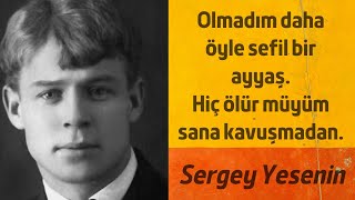 Anneme Mektup - Sergey Yesenin (ANNELER GÜNÜ ÖZEL ŞİİR)