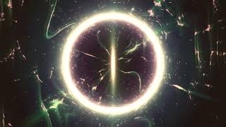 4K Space Wormhole Classic Ring Motion Background for streaming