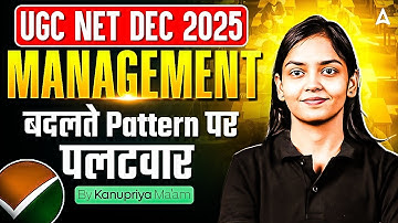 UGC NET Management Paper 2 | UGC NET Management New Exam Pattern By Kanupriya Ma