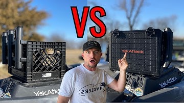 YakAttack Blackpak Pro Vs DIY Kayak Crate: Don