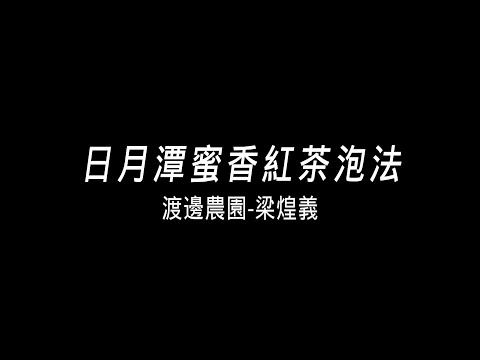 日月潭蜜香紅茶泡法Ft渡邊農園_梁煌義