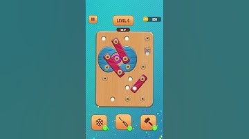 Shape Puzzle- Nut & Bolts Game #puzzlegame #VulcanTechnology