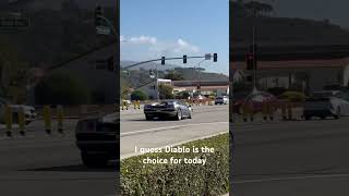 One of 23 Lamborghini Diablo VT here in Malibu