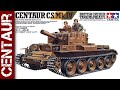 Tamiya Centaur CS Mk IV - full build with deep wading gear (1/35 scale model)