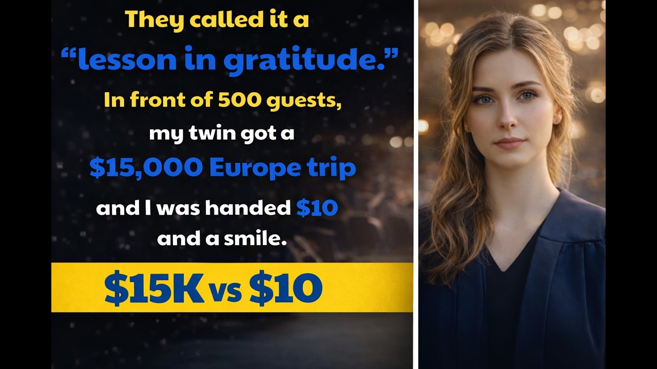 My Parents Funded My Twin’s $15K Europe Trip — At My Graduation I Got $10