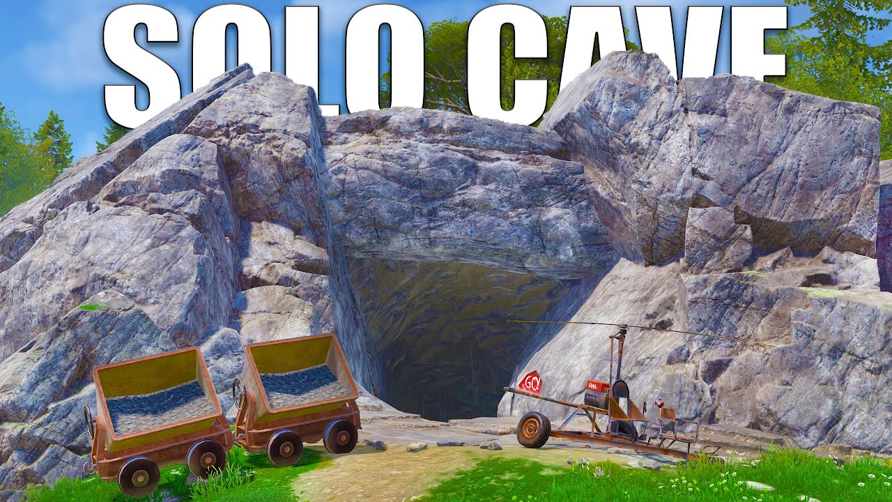 i built a solo cave fortress on force wipe...