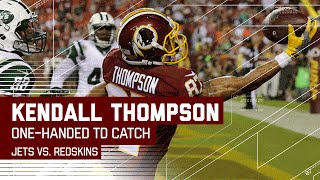 For the Win! Kendall Thompson One-Handed TD Grab! (Preseason) | Jets vs. Redskins | NFL