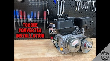How to Install Torque Converter on Predator 212cc Go kart engine