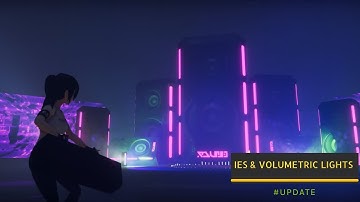 Game devlog extra | IES lights & volumetric lights