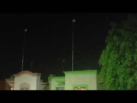 OVNI Extraña luz