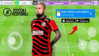 TOTAL FOOTBALL 2022 ANDROID GRÁFICOS PS5 | MODO MANAGER & EQUIPES 22/23