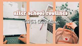 after school routines🥥🌿| TikTok Compilation |