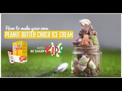 Be Sharp Kids - Peanut Butter Chocolate Ice-Cream Recipe