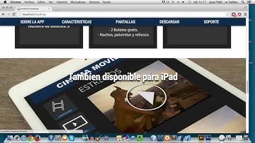 Creando un Landing Page con HTML5, CSS3, Bootstrap y Parallax
