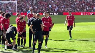 TEN HAG AND RONALDO CLASH ARGUING OR AGREEING?