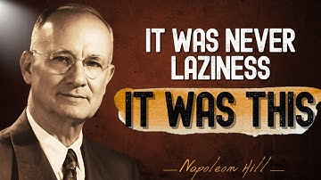 You Were Never Lazy – You Just Lost Your Fire (And Here’s How to Reignite It) | Napoleon Hill