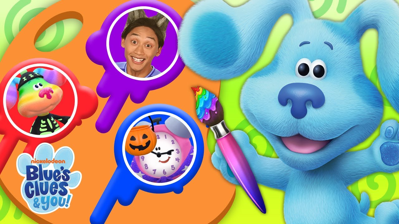 Guess the Missing Color Game: Halloween Adventures 🎃 w/ Blue & Josh | 2 ...