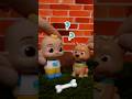 Toy Play with JJ &amp; Bingo 🐶 Finding Bingo's Bone! 🦴 #cocomelon #kids #shorts