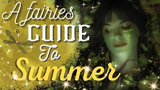 A Fairies Guide to Summer 🌞 DIY Lammas Fairy & Fairy home | Exploring the woods | 🧚‍♂️