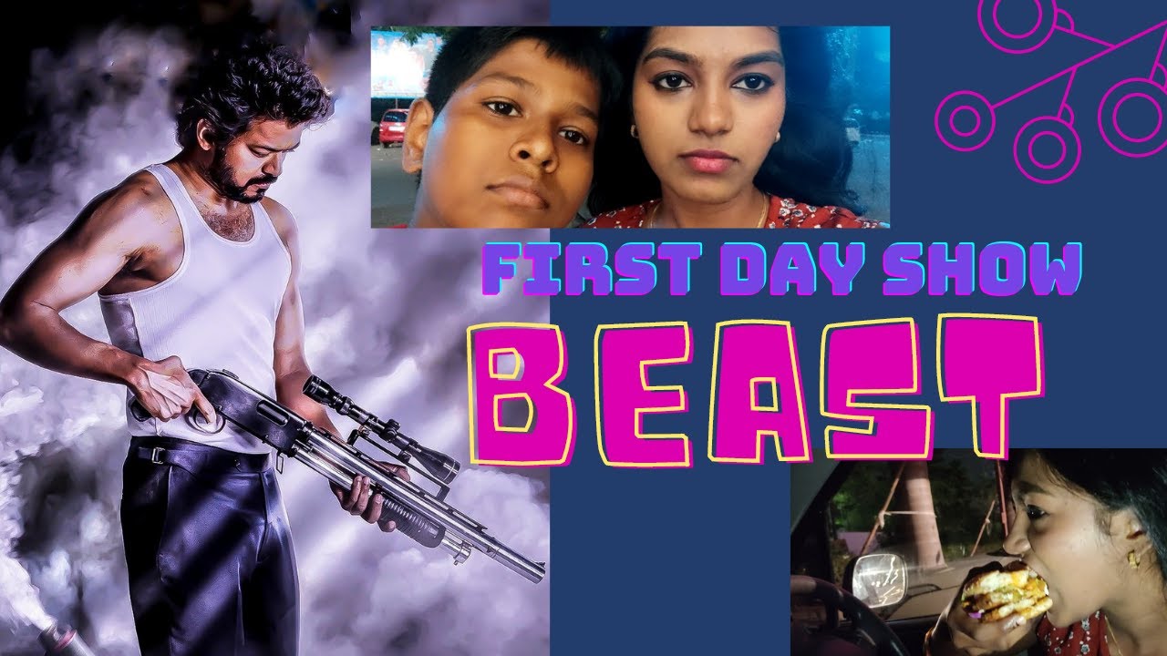 Going To Watch BEAST TAMIL VIJAY MOVIE FIRST DAY SHOW TAMIL VLOG